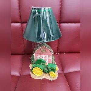 John Deere Resin Votive Candle Lamp